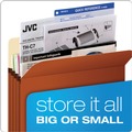 Office & Office Supplies | Pendaflex S36G 5.25 in. Expansion Legal Size Pocket File - Red Fiber image number 5