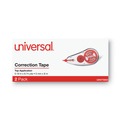 Universal UNV75602 1/5 in. x 315 in. Non-Refillable, Correction Tape Dispenser (2/Pack) image number 0