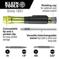 Screwdrivers | Klein Tools 32614 4-in-1 Electronics Multi-Bit Pocket Screwdriver Set with Professional Phillips and Slotted Bits image number 1