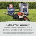  | Husqvarna 122HD60 21.7cc Gas 23 in. Dual Action Hedge Trimmer image number 10