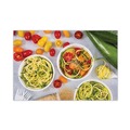 Food Trays, Containers, and Lids | Dart 8SJ32 8 oz. 4.63 in. Diameter x 1.13 in. Height Squat Foam Container - White (500/Carton) image number 5