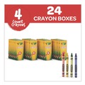 Arts & Crafts Supplies | Crayola BSI 520083 Classic Color Cello Pack Party Favor Crayons (360/Carton) image number 4