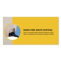 Trash & Waste Bins | Rubbermaid Commercial 1883459 Streamline 13-Gallon Resin End Step Style Step-On Container - Beige image number 2
