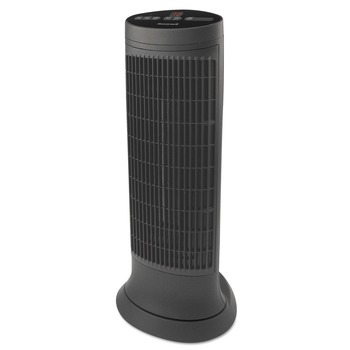 Honeywell 750 - 1500 Watts 10-1/8 in. x 8 in. x 23-1/4 in. Digital Tower Heater - Black