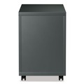 Office Filing Cabinets & Shelves | Alera ALEPBBFCH 14.96 in. x 19.29 in. x 21.65 in. 2-Drawers: Box/File Legal/Letter Left or Right File Pedestal with Full-Length Pull - Charcoal image number 3