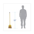 Brooms | Boardwalk BWK932M 53 in. Handle Poly Bristle Angler Broom - Yellow (1-Dozen) image number 4