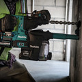 Rotary Hammers | Makita GRH01M1W 40V max XGT Brushless Lithium-Ion 1-1/8 in. Cordless AFT/AWS Capable AVT Rotary Hammer Kit with SDS-PLUS Dust Extractor (4 Ah) image number 9