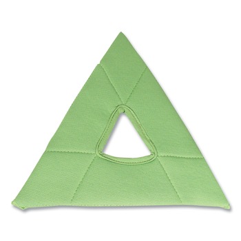 Unger 10.25 in. x 9 in. Glass Cleaning Pads - Green (5/Pack)