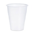 Office Jansan | Dart Y7 7 oz. High-Impact Polystyrene Cold Cup - Translucent (25 Sleeves/Carton) image number 2