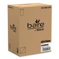 Office Jansan | SOLO 316PLA-J7234 Bare Eco-Forward 16 oz. PLA Leaf Design Paper Hot Cups - White/Green/Orange (1000/Carton) image number 4