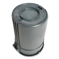 Food Trays, Containers, and Lids | Impact 7744-3 Gator Plus 44 Gallon Plastic Container - Gray image number 1