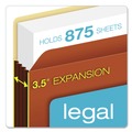  | Pendaflex 64264 Legal Size 3.5 in. Expansion File Pocket with Tyvek - Redrope (10/Box) image number 1