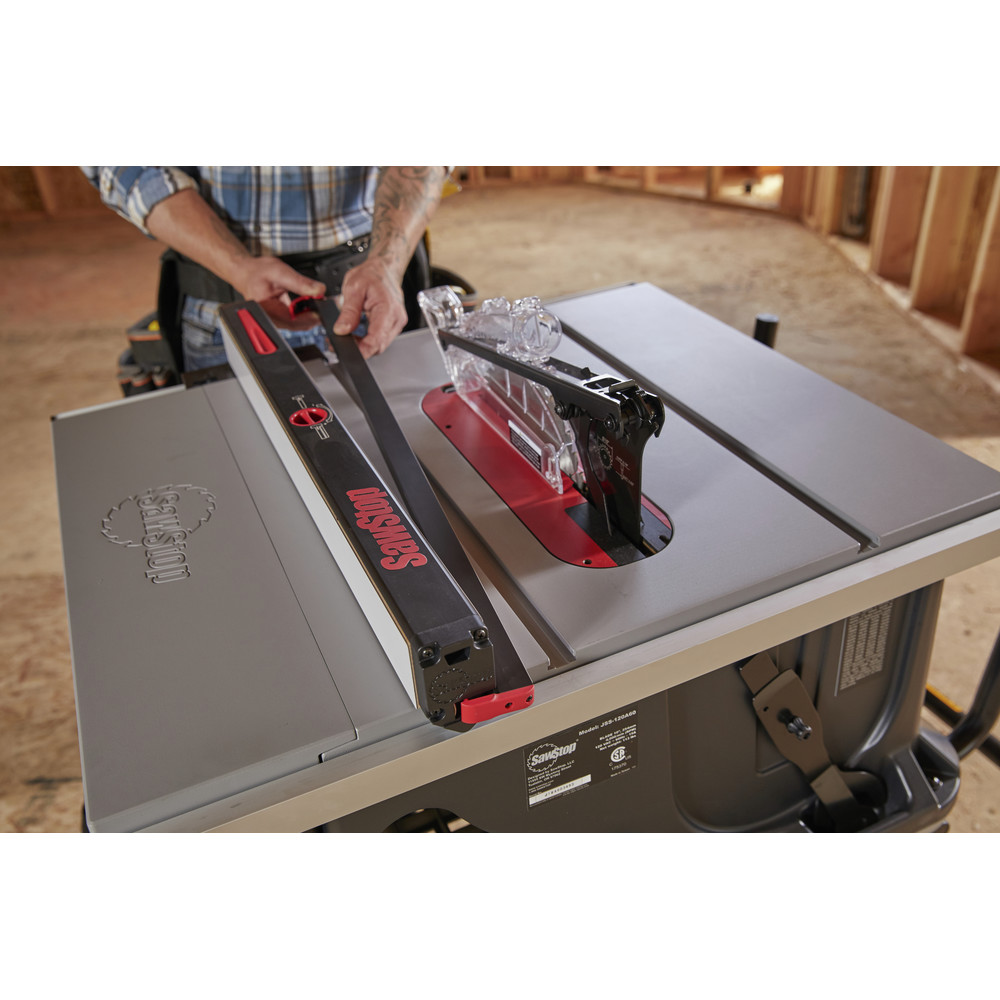 SawStop JSS120A60 120V 15 Amp 60 Hz Jobsite Saw PRO with Mobile Cart