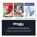 Cleaning Cloths | WypAll 51633 12.5 in. x 23.5 in. Heavy-Duty Foodservice Cloths - Blue (100/Carton) image number 1