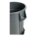 Food Trays, Containers, and Lids | Impact 7744-3 Gator Plus 44 Gallon Plastic Container - Gray image number 3