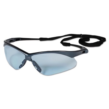 Ansell V30 Nemesis Safety Glasses - Blue Frame, Light Blue Uncoated Lens (12/Box)
