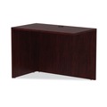  | Alera ALEVA354224MY Valencia Series 42 in. x 23-5/8 in. x 29-1/2 in. Reversible Return/Bridge Shell - Mahogany image number 2