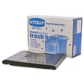 Trash Bags | Stout by Envision P3345K20 33 in. x 45 in. 2 mil. 35 Gallon Insect-Repellent Trash Bags - Black (80/Box) image number 1