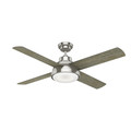 Ceiling Fans | Casablanca 59433 54 in. Levitt Brushed Nickel Ceiling Fan with LED Light Kit and Wall Control image number 6