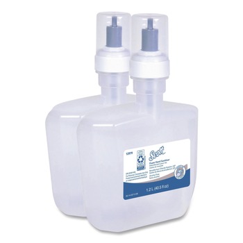Scott 1200 mL Essential Alcohol-Free Foam Hand Sanitizer - Unscented (2/Carton)