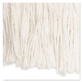 Mops | Boardwalk BWK2020RCT No. 20 Rayon Cut-End Wet Mop Head - White (12/Carton) image number 2