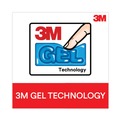 Mouse Pads & Wrist Support | 3M WR422LE 25.5 in. x 10.6 in. Antimicrobial Gel Mouse Pad/Keyboard Wrist Rest Platform - Black/Silver image number 10