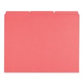 Mothers Day Sale! Save an Extra 10% off your order | Universal UNV16163 Reinforced 1/3-Cut Assorted Top-Tab File Folders - Letter Size, Red (100/Box) image number 2