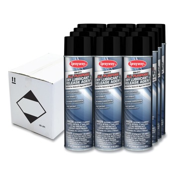 Sprayway 12 oz. All Purpose Dry Lubricant and Release Agent (12/Carton)