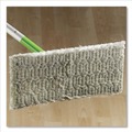 Mops | Swiffer 09060EA 10 in. x 4.8 in. Cloth Head 46 in. Aluminum/Plastic Handle Sweeper Mop - Green/Silver image number 4