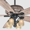 Ceiling Fans | Casablanca 55052 60 in. Heathridge Tahoe Ceiling Fan with Light and Remote image number 5