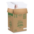 Cutlery | Dart 12X16G 12 oz. Cafe G Foam Hot/Cold Cups - White/Brown/Red (1000/Carton) image number 3