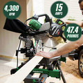 Miter Saws | Metabo HPT C12FDHS 15 Amp Dual Bevel 12 in. Corded Miter Saw with Laser Guide image number 4