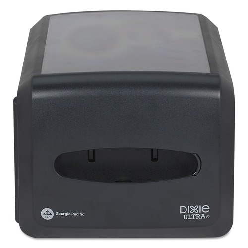 Georgia-Pacific 54510A Countertop 13.25 in. x 7.18 in. Napkin Dispenser - Black (1/Carton) image number 0