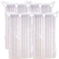 Just Launched | Dart C57PST1 5.8 in. x 6 in. x 3 in. ClearSeal Hinged-Lid Plastic Containers - Clear (125/Pack, 4 Packs/Carton) image number 2