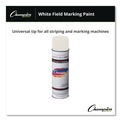 Painting | Champion Sports FMP2W 18 oz. Aerosol Spray Field Marking Paint - White (12/Carton) image number 2