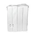  | Pactiv Corp. 0TF117S00000 8.3 in. x 4.8 in. x 0.65 in. #17 Supermarket Trays - White (1000/Carton) image number 2
