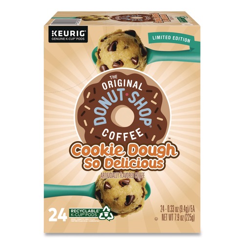 Food Service | The Original Donut Shop 5000366665 0.3 oz K-Cups - Cookie Dough So Delicious (24/Box) image number 0