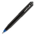 Pens | uni-ball 60041 ONYX Extra-Fine 0.5 mm Roller Ball Pen - Black/Blue Barrel (1-Dozen) image number 4