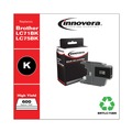 Ink & Toner | Innovera IVRLC75BK 600 Page-Yield Remanufactured Replacement for Brother LC75BK Ink Cartridge - Black image number 1