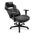  | Alera BT51593GY 15.91 in. to 19.8 in. Seat Height Racing Style Ergonomic Gaming Chair - Black image number 2