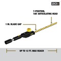  | Dewalt DCPH820BH Pole Hedge Trimmer Head with 20V MAX Compatibility image number 5
