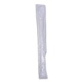 Just Launched | Boardwalk BWKKNIFEIW Mediumweight Wrapped Polypropylene Knives - White (1000/Carton) image number 1