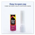 Office Jansan | Avery 00166 0.26 oz. Permanent Glue Stic - Applies White/Dries Clear image number 6