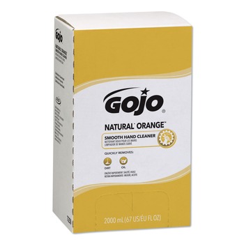 GOJO Industries NATURAL ORANGE 2,000 milliLiter Smooth Hand Cleaner - Citrus Scent (4/Carton)