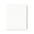 Office Jansan | Avery 01341 25-Tab '276 - 300-ft Label 11 in. x 8.5 in. Preprinted Legal Exhibit Side Tab Index Divider Set - White (1-Set) image number 0