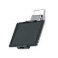 Office Jansan | Durable 893523 Mountable Tablet Holder - Silver/Charcoal Gray image number 2