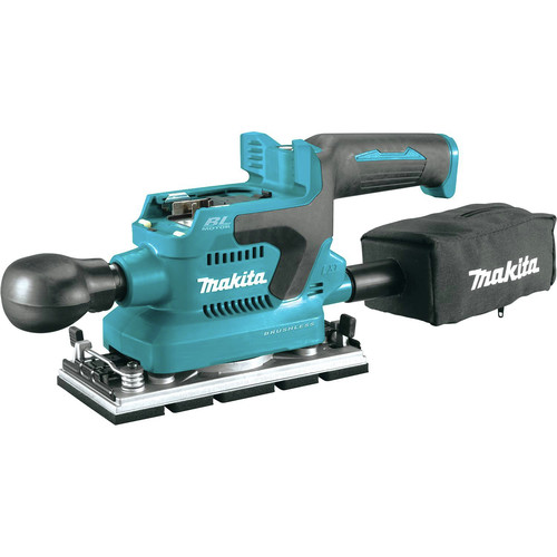 Sheet Sanders | Makita XOB03Z 18V LXT Brushless AWS Lithium-Ion 1/3 in. Cordless Sheet Finishing Sander (Tool Only) image number 0