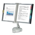 Office Jansan | Fellowes Mfg Co. 22300 Letter Size 10-Pockets Plastic Reference Rack - Platinum image number 1