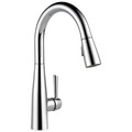 Delta 9113-DST Essa Single Handle Pull-Down Kitchen Faucet - Chrome image number 0