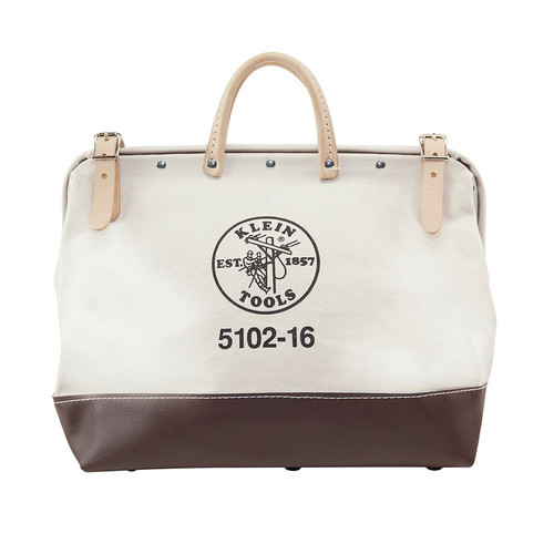 Cases and Bags | Klein Tools 5102-16 16 in. Canvas Tool Bag image number 0